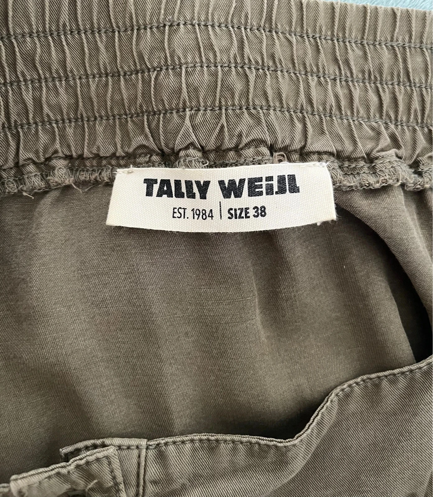 Combishort kaki Tally Weijl, tamanho 38 – photo 6